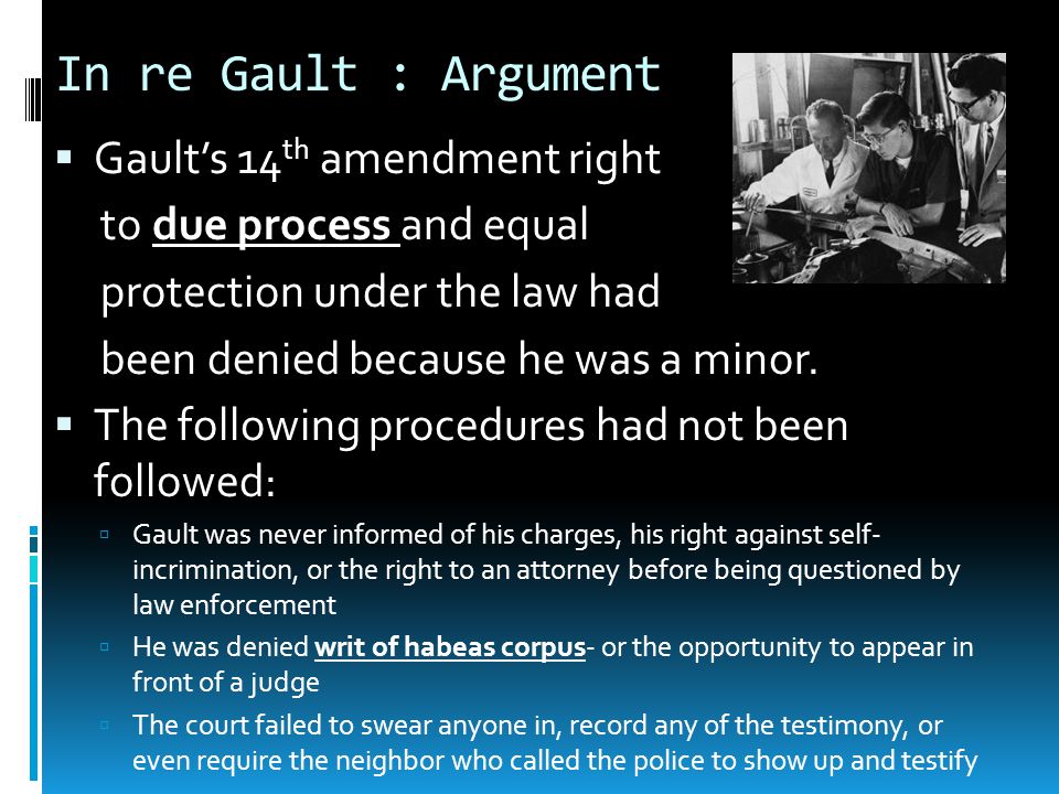 In re gault 1967 online
